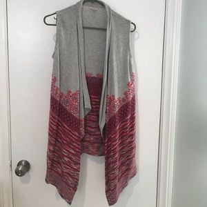 Light gray & pink tunic